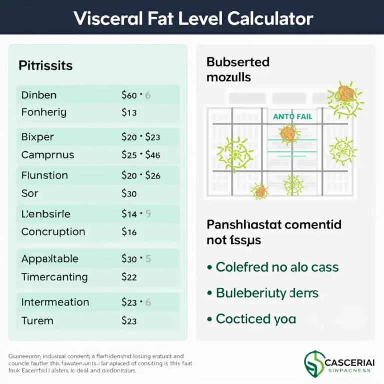 A Comprehensive Guide to the Visceral Fat Level Calculator