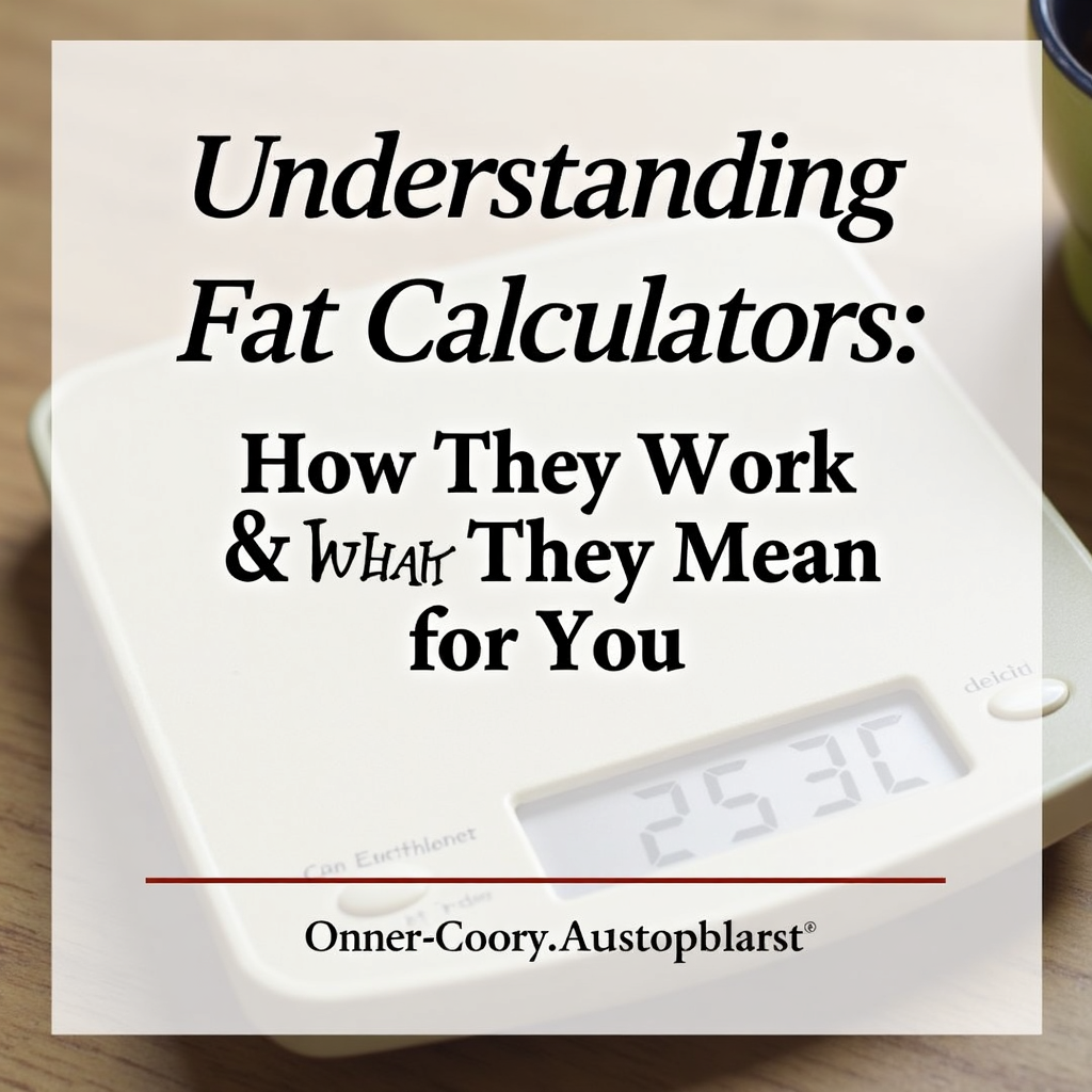 Fat calculators tools