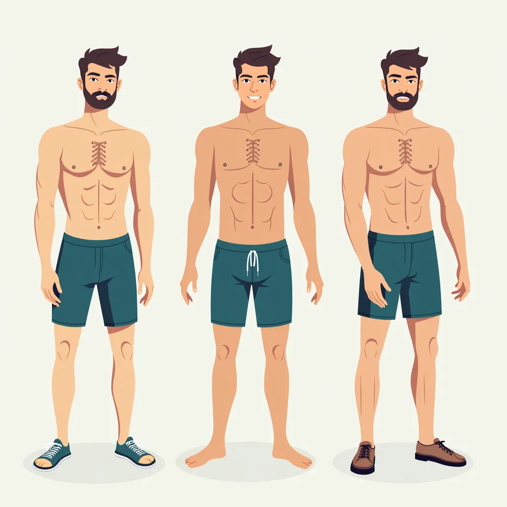 Body Fat Percentage Categories for Males