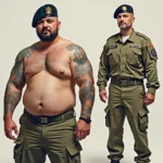 What is the body fat for the army