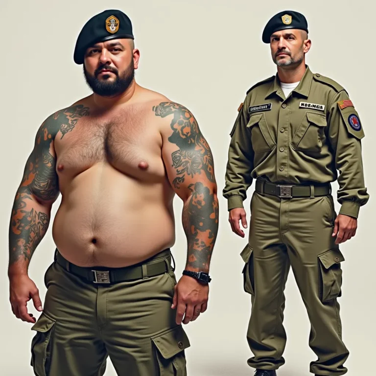 What is the body fat for the army